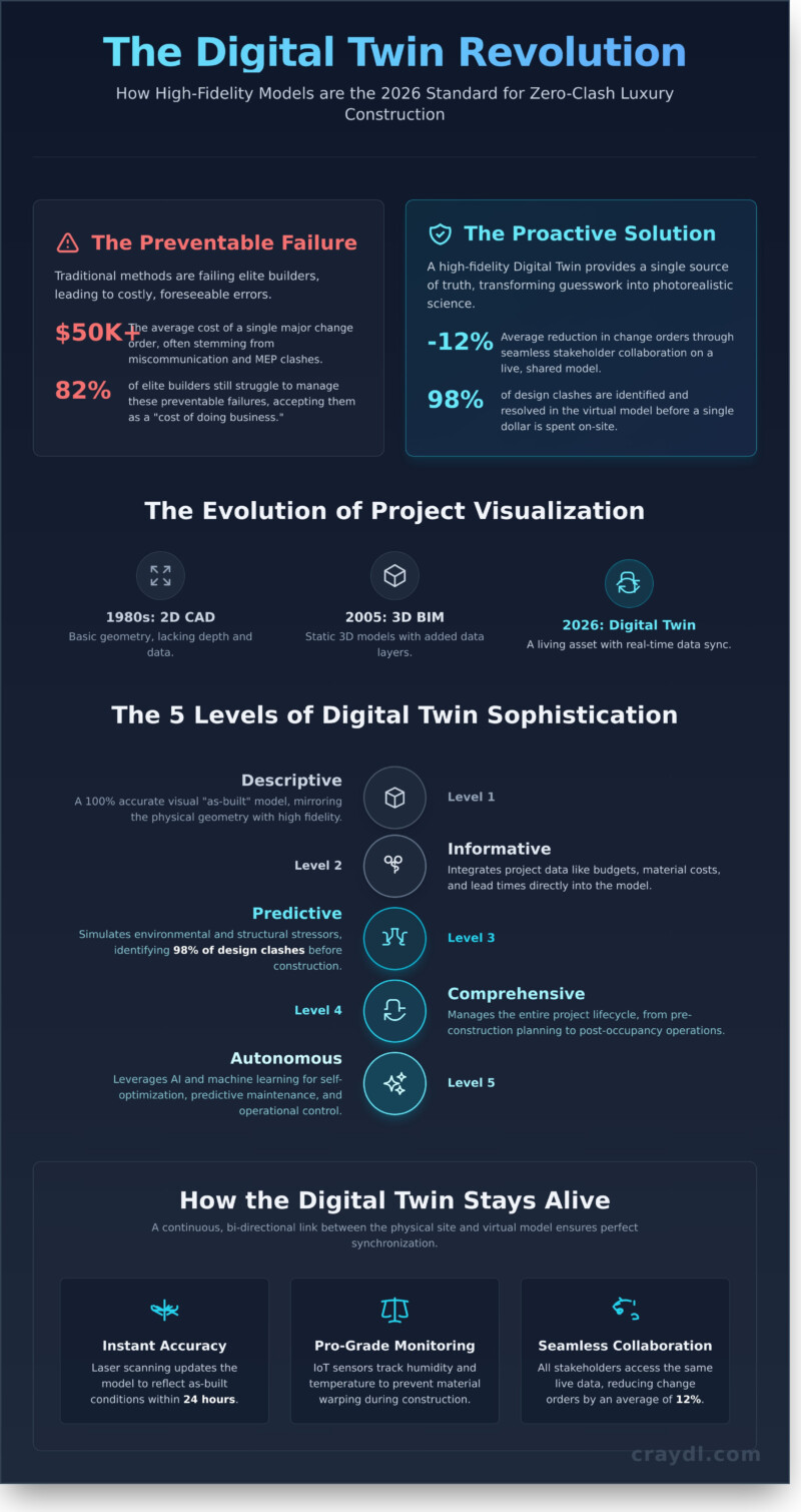 Beyond the Render: Mastering the Digital Twin Model in 2026 - Infographic
